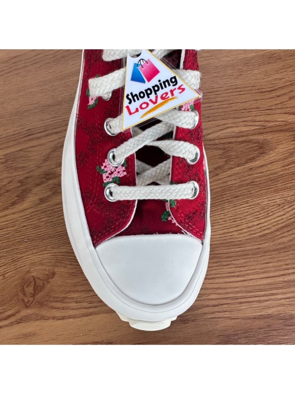 ❤️CONVERSE Run Star Hike Hi Rose Cross Stitch Sz 9 Womens Shoes Sneakers A14885C - Picture 14 of 14